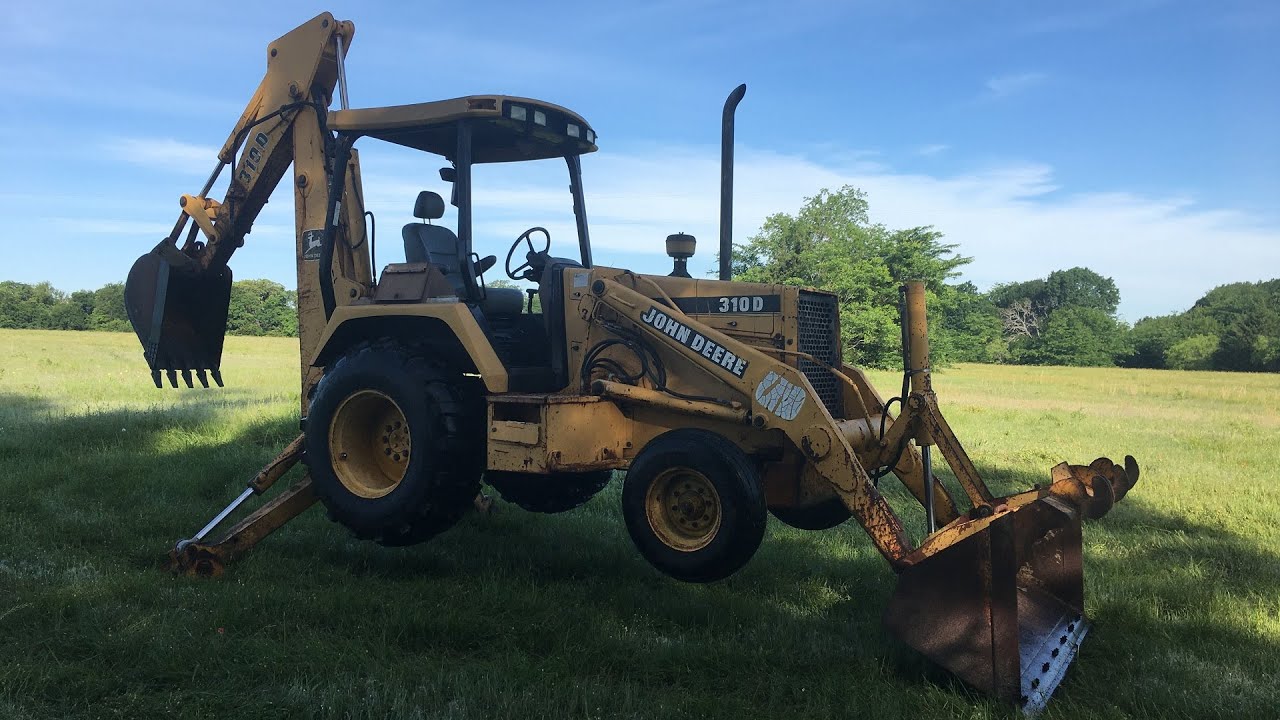 John Deere 310D Hydraulic Cylinders Finale YouTube