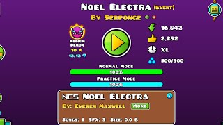 [Event lvl #8] Noel Electra 100% (Medium Demon) by: Serponge. Geometry Dash 2.207