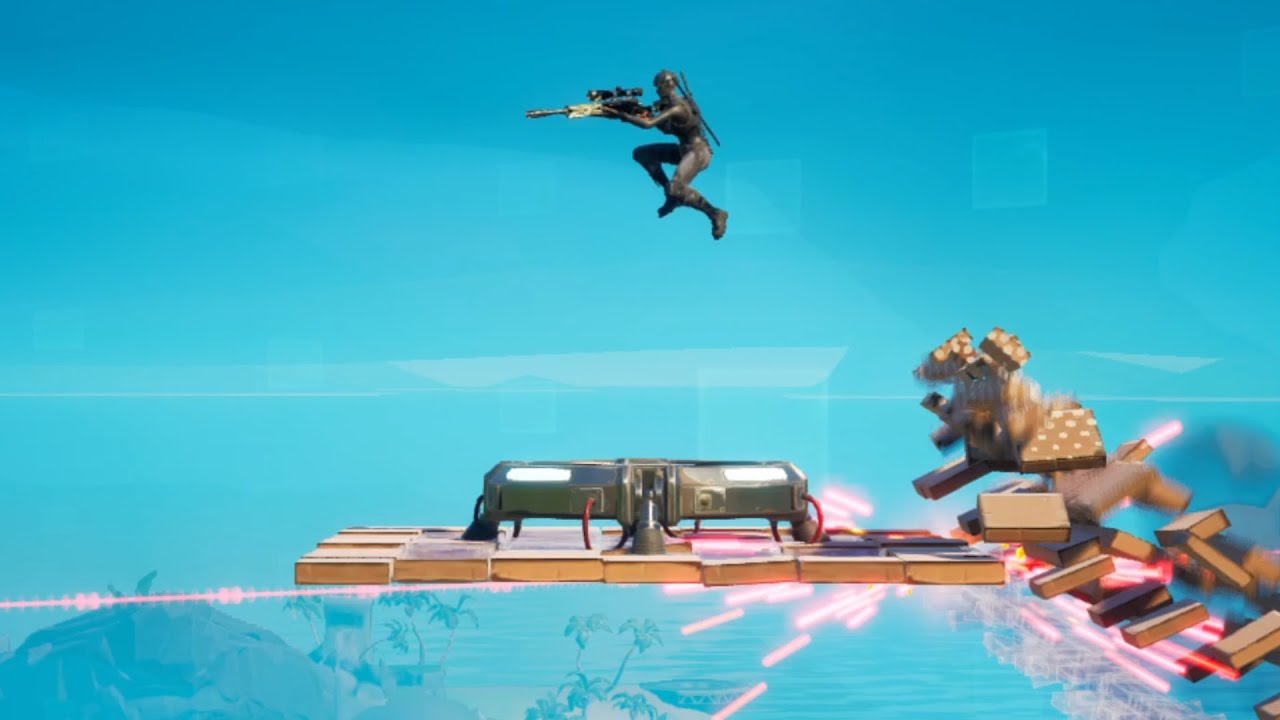 Did that really just happen!?!? (Fortnite rail gun clip)