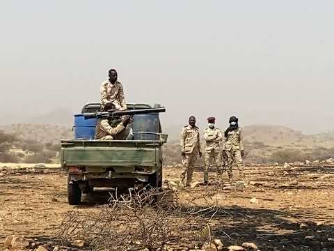 شاهد بالفيديو اطلاق دانة ال B10 من قبل جنود الدعم السريع 