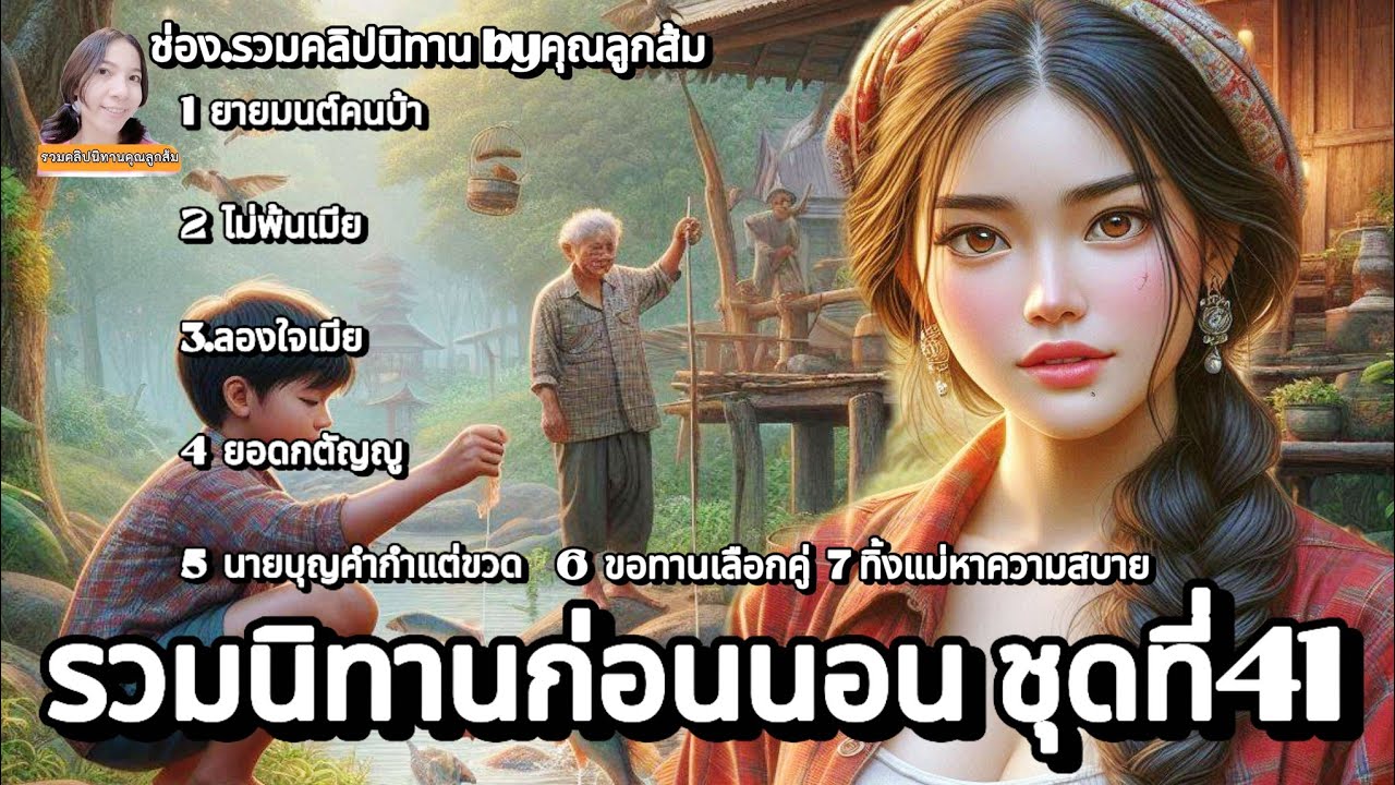 รวมนิทานก่อนนอน ชุดที่ 41 | ฟังนิทานก่อนนอน มีคติสอนใจ| @khunsom_story