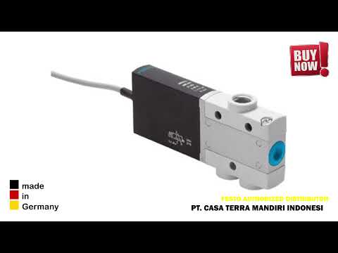 FESTO SOLENOID VALVE MHE3 MS1H 3 2G 1 8 K PN 525149 