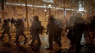 Riots break out in Paris following France's defeat in WC final; police use tear gas against fans