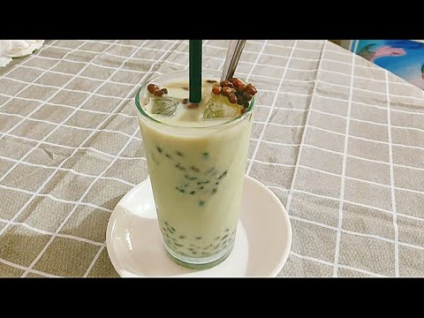 Video Cách làm trà sữa matcha đậu đỏ mới lạ siêu ngon I... - youtube