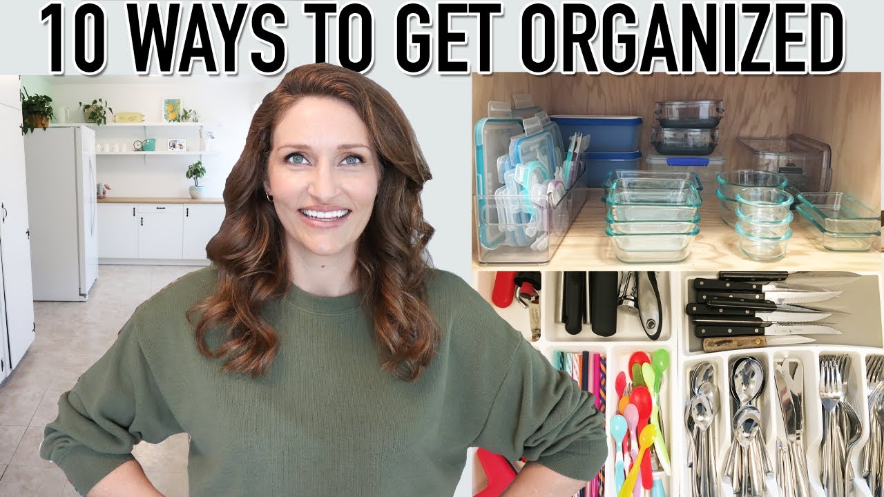 10 Ways We Keep Our Home Organized - YouTube