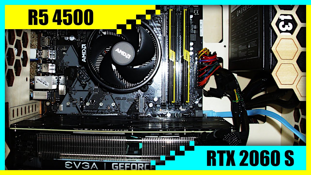 Ryzen 5 4500 + RTX 2060 SUPER Gaming PC in 2022 | Tested in 6 Games -  YouTube