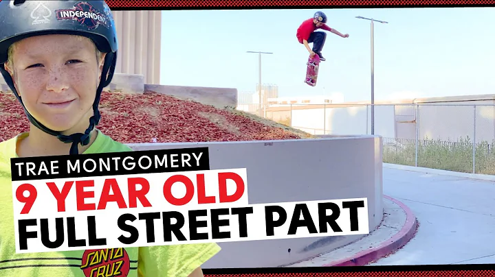 GNARLIEST 9 Year Old Skater Ever?! Trae Montgomery...