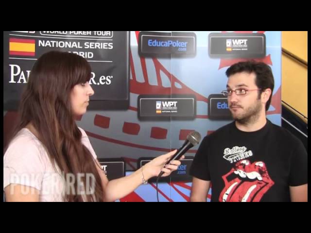 WPT National Series Madrid Día 3: Entrevista a Gonzalo Martín "Rocañin"