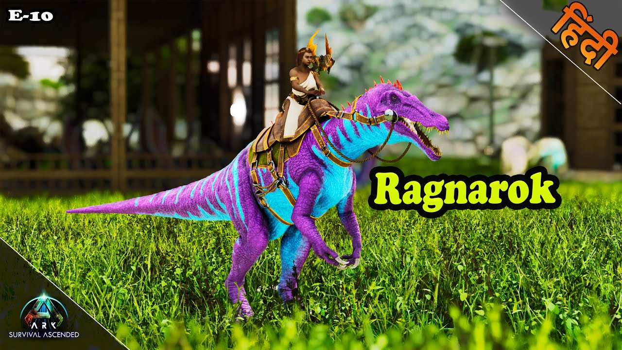 I Create Beautiful Baryonyx On Ragnarok [ हिंदी ] ARK Survival Ascended ...