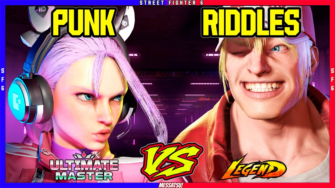 SF6 Punk (Cammy) VS Riddles (Terry)💥Messatsu!💥スト6💥Street fighter 6