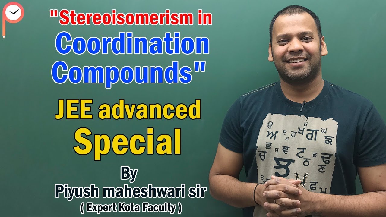 Stereoisomerism in Coordination Compounds | IIT JEE advanced Inorganic chemistry | ATP STAR Kota