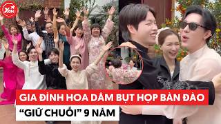 Gia đình Hoa Dâm Bụt họp bàn đào \