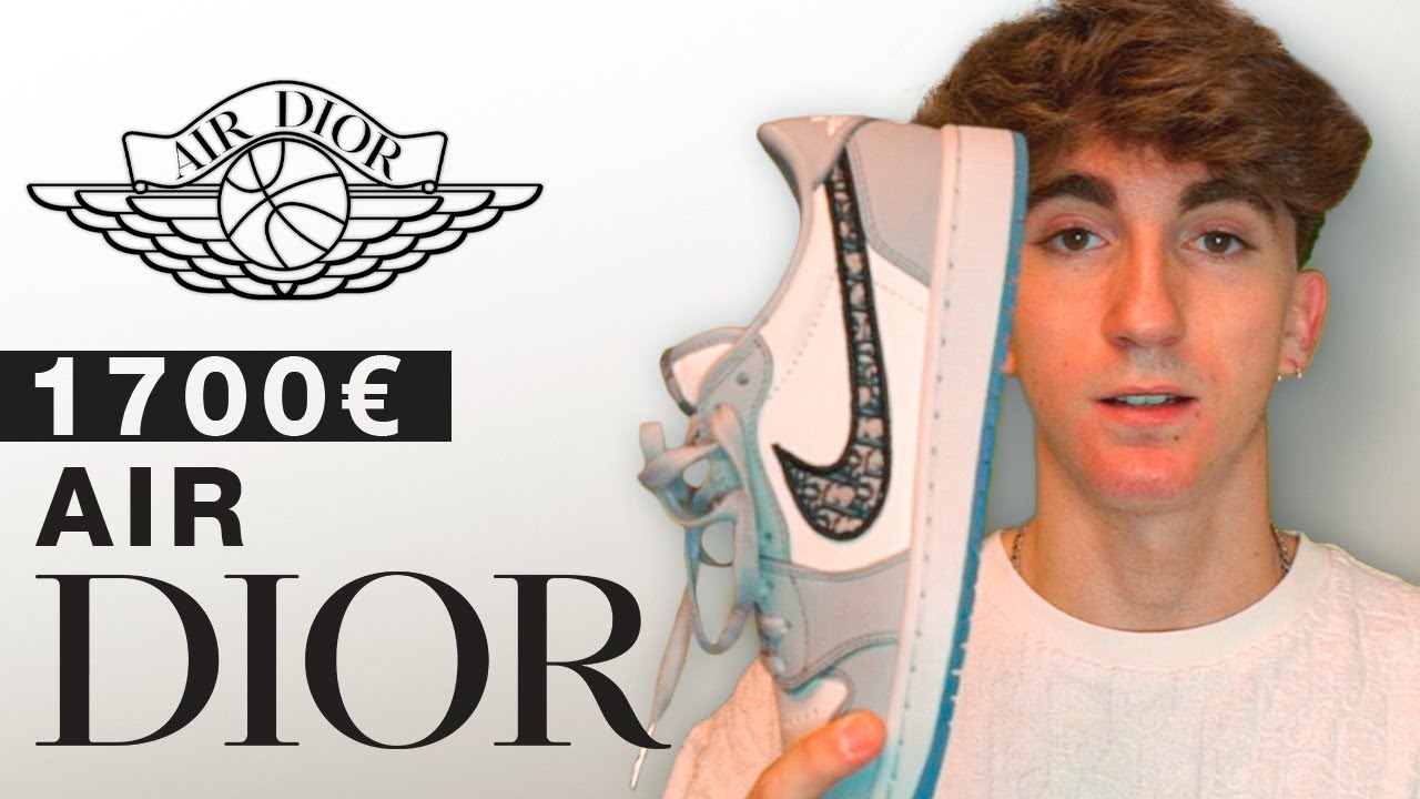 HE COMPRADO LA ZAPATILLA DE MIS SUEÑOS | AIR JORDAN 1 x DIOR [bycalitos] -  YouTube