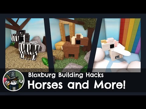 Bloxburg Building Hacks Horses How To Make Horses And More Roblox Youtube - trying my failed building hacks on bloxburg roblox youtube