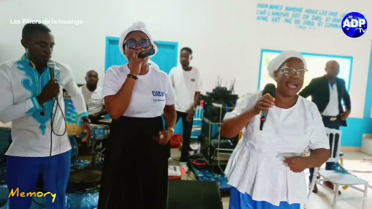 Pasteure Sophie 🌺 et Marie-France 🌺 mettent le show au grand culte de la réconciliation 🫂