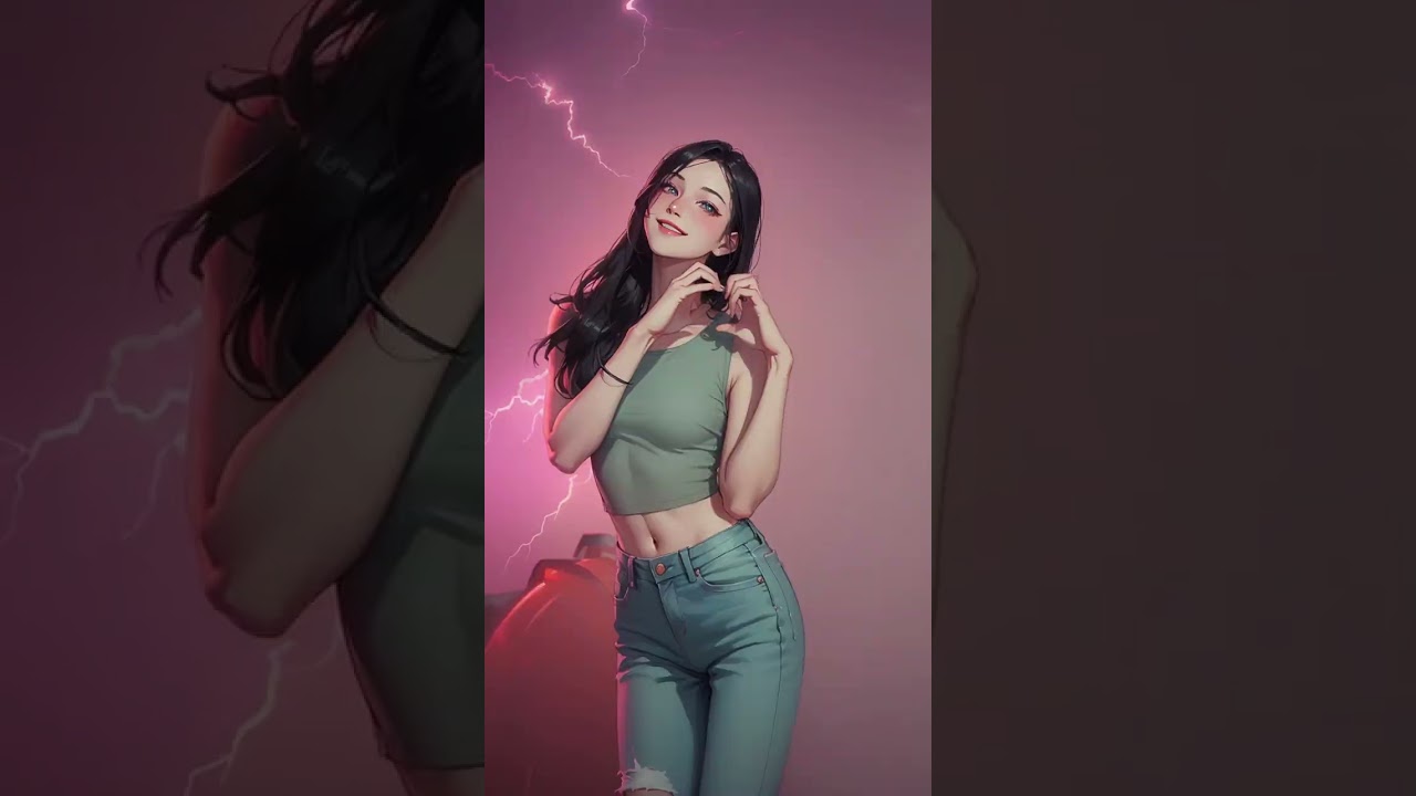 AI dancing gril