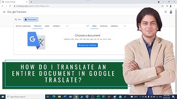 How do I translate an entire document in google translate ?
