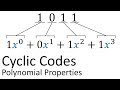 Error Correcting Codes 3a: Cyclic Codes - Polynomial Properties