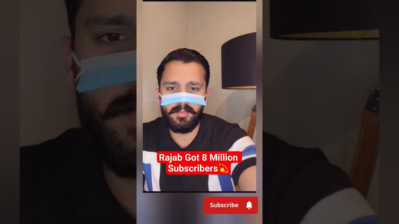 🎉 Rajab Butt Reached 8 Million Subscribers! | Rajab Family Celebration 