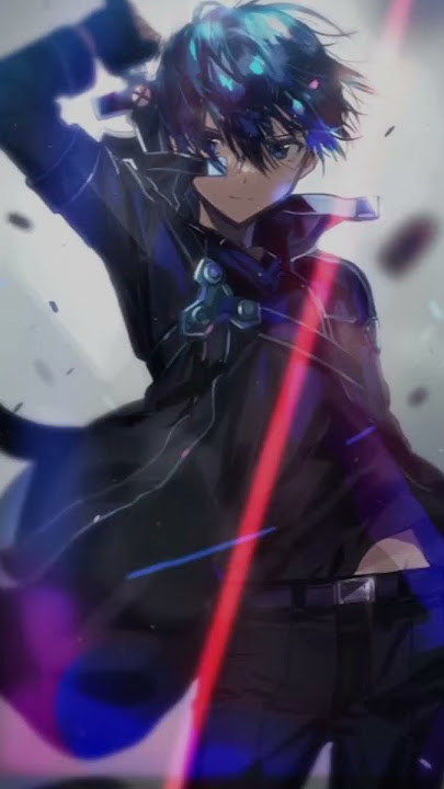 KIRITO mengkece 😎🤙🏻#jedagjedug #jedagjedugalightmotion #anime #kirito #shorts