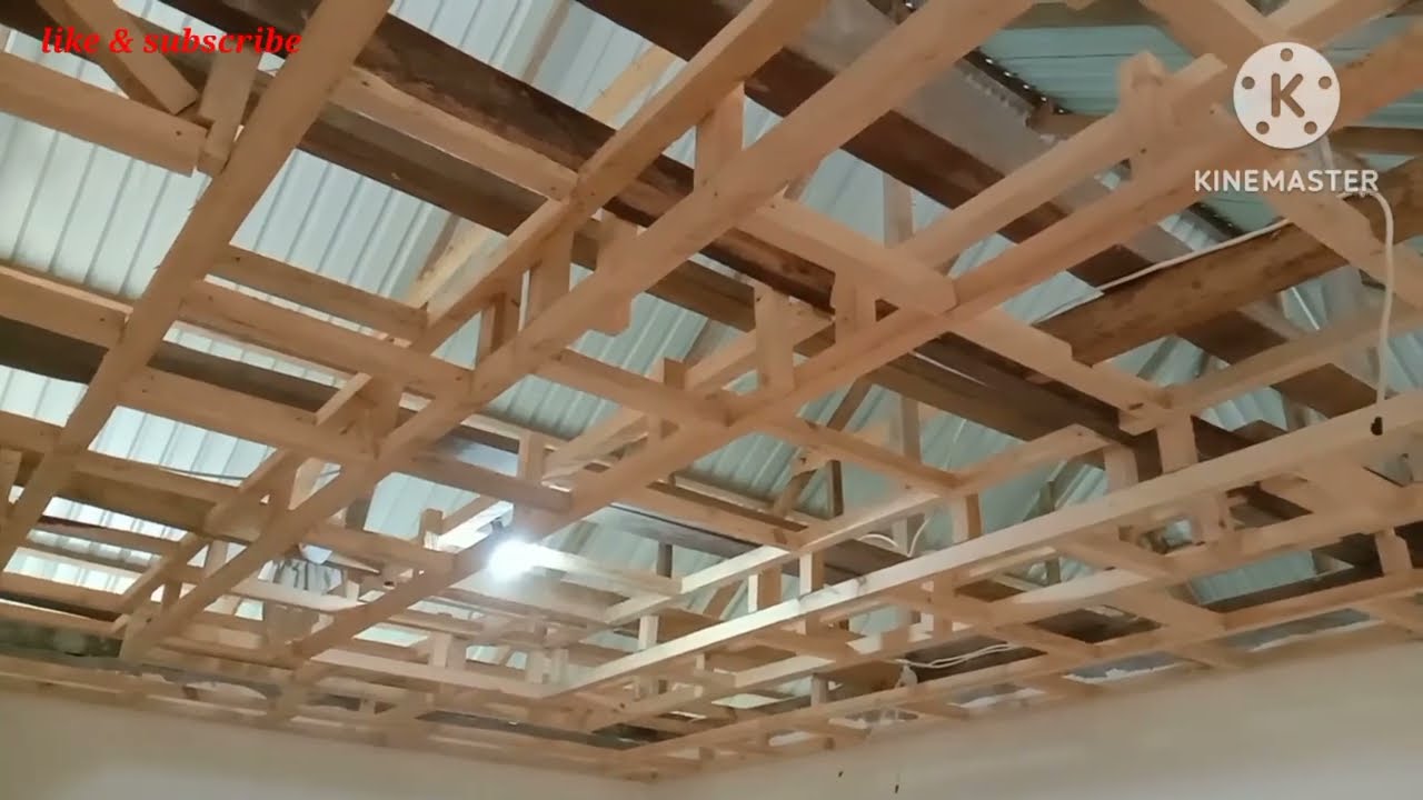 Membuat Rangka Plafon Calsiboard