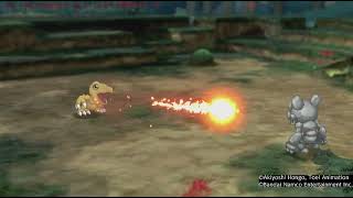 DIGIMON SURVIVE Vs Gotsumon boss fight 2
