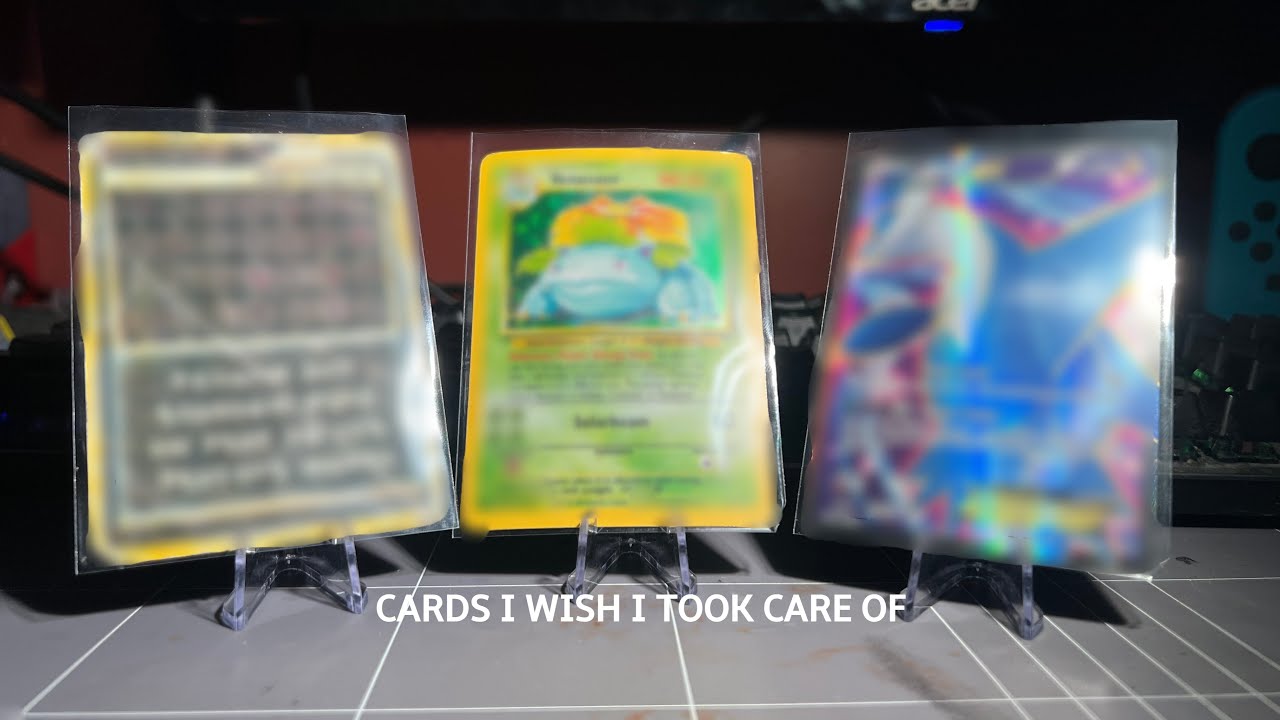 Top 3 Cards I WISH I Kept in Better Condition