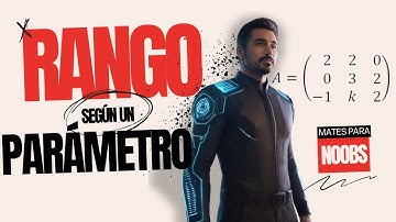 📊 ¿CÓMO SABER el RANGO de una MATRIZ con PARÁMETROS? 🧠 Paso a paso ✍️