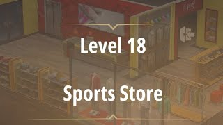 Room & Exits Escape Room level 18 Sports Store (No honor Among thieves) Walkthrough Solution screenshot 4