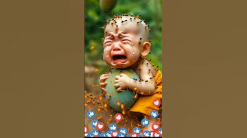 Cutest Baby Crying Moment Crying Monkmoments Shorts 