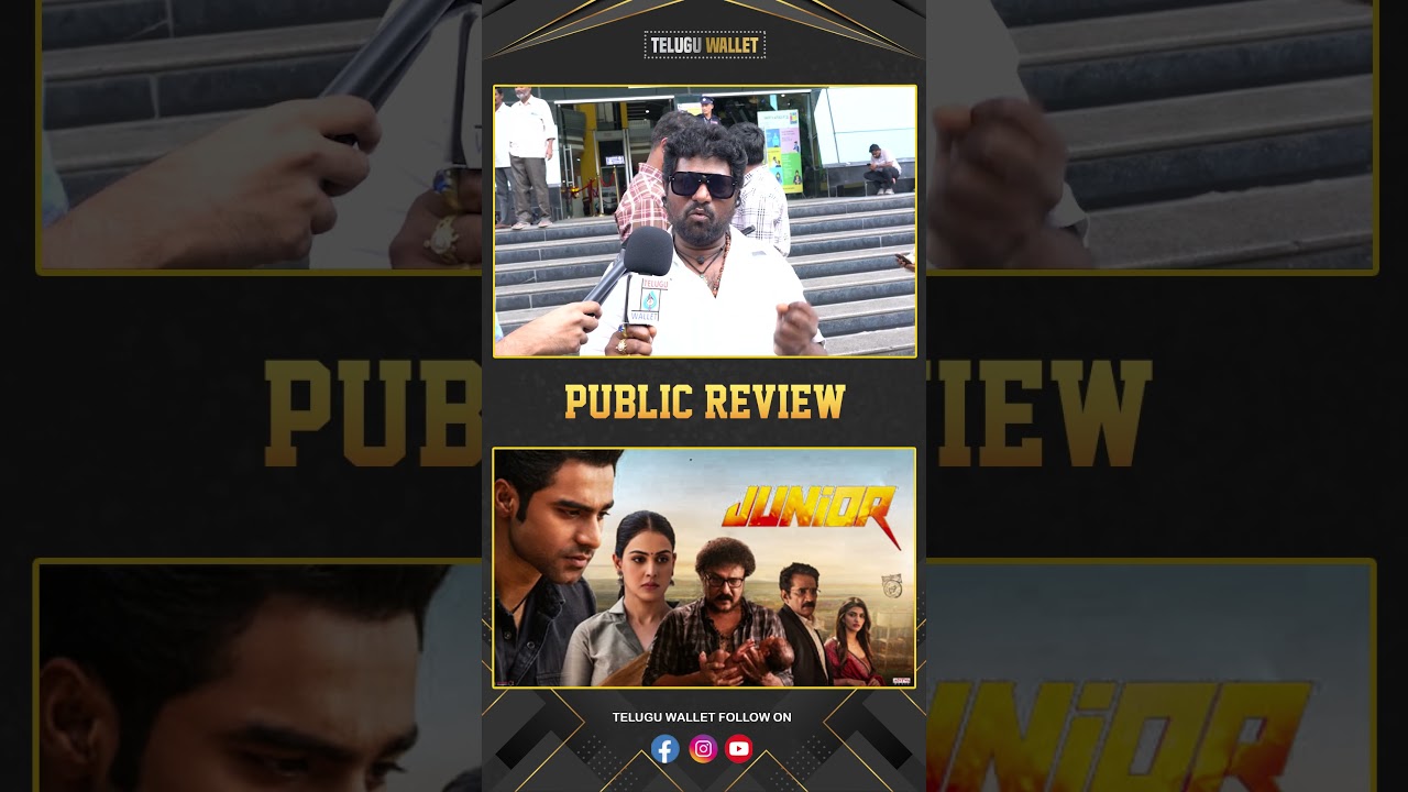Junior Movie Review || Junior Movie Public Talk || Junior Movie Genuine Public Talk || Telugu Wallet