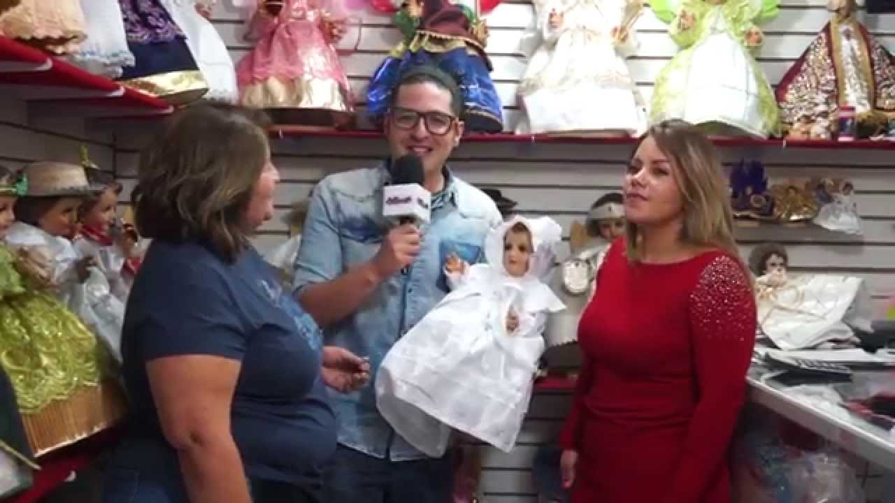 Preparando al niño dios...