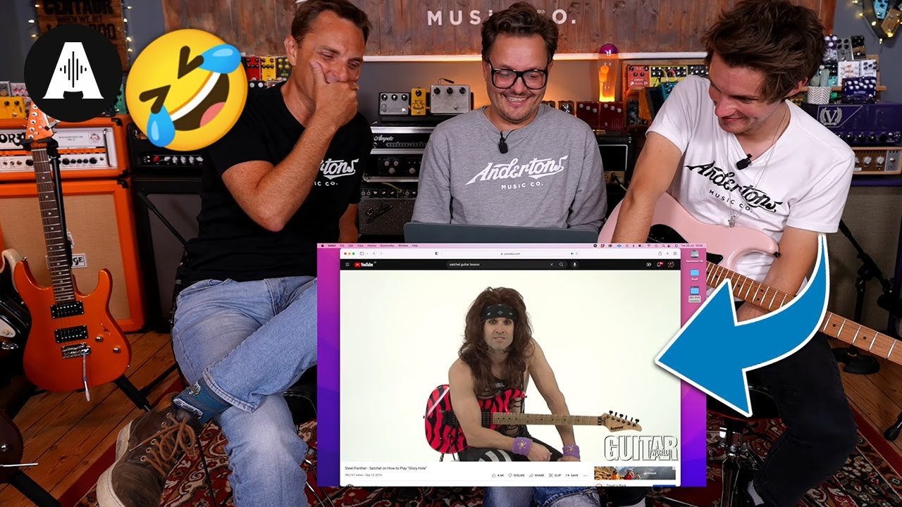 Guitarists React to Old Guitar Lessons!