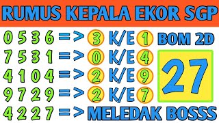 PREDIKSI SGP 25 JUNI 2025 | BOCORAN TOGEL SINGAPURA HARI INI | RUMUS KEPALA EKOR SGP JITU