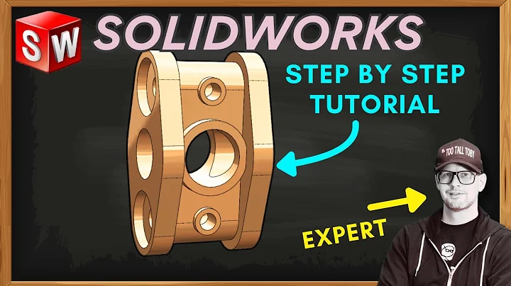 BEST SOLIDWORKS TIPS and TRICKS!  Step-by-step Intermediate Tutorial - 24-03-04 PUMP BODY