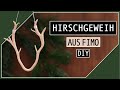 WEIHNACHTS-SCHMUCK-DIY: Hirsch-Geweih aus Fimo + unsichtbarer Knoten