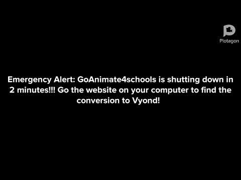 Owen's GoAnimate4schools Shutdown Experience Owen's GoAnimate4schools Shutdown Experience
