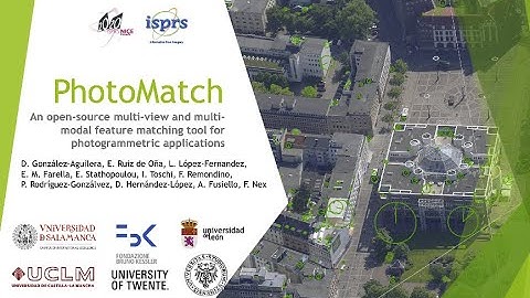 PhotoMatch - educational open-source tool for tie point extractions and image matching
