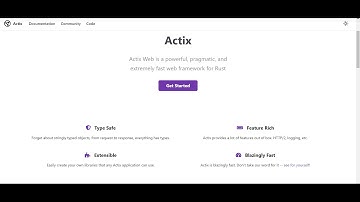 Building A Rust Backend (Blazing Fast Web Services with Actix Web) - Part 1 #youtubeshorts