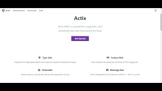 Building A Rust Backend (Blazing Fast Web Services with Actix Web) - Part 1 #youtubeshorts