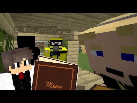 A normal Minecraft lunch out with the homies - Minecraft Shorts