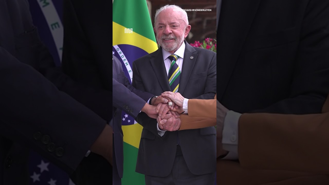 🔥Presidente da UE posta vídeo com Lula no G7: “Europa e Brasil olham o mundo com os mesmos olhos"🔥