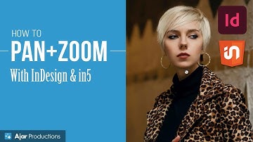 How to Create a Pan & Zoom Effect with InDesign & in5