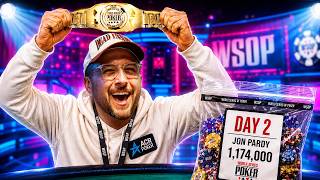 I MADE MY FIRST WSOP DAY 2 OF THE SUMMER!