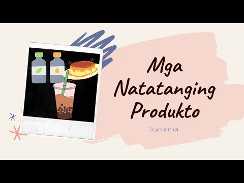 Video: Bagong Natatanging Produkto MarmoKer