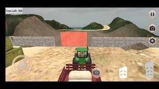 Drive Tractor trolley Offroad cargo free 3D games children gameplay video screenshot 5
