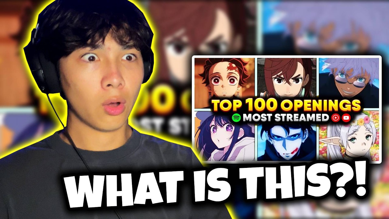 Reacting to Anime Openings for the FIRST TIME EVER...