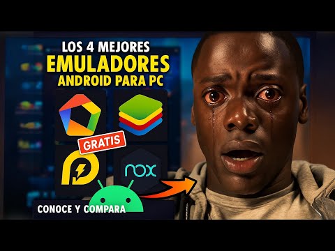 Descargar los 4 MEJORES EMULADORES Android para PC
