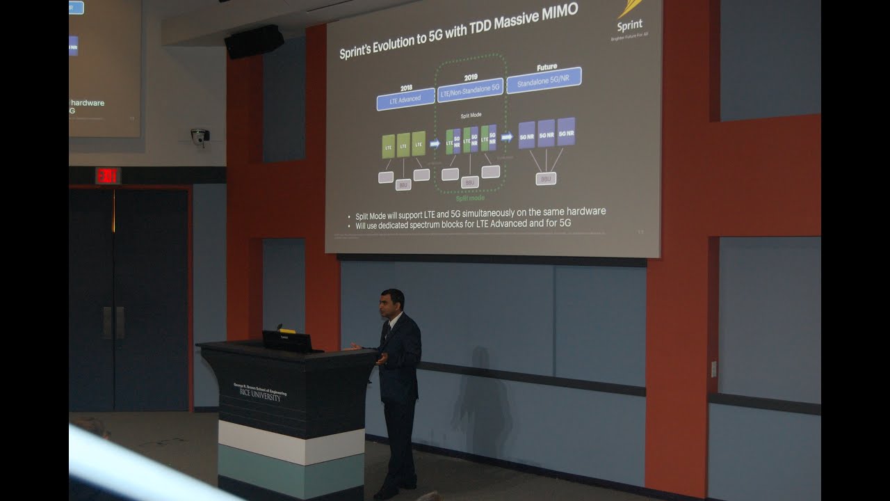 2019 Rice University ECE Corporate Affiliates Day - Durga Satapathy, Sprint