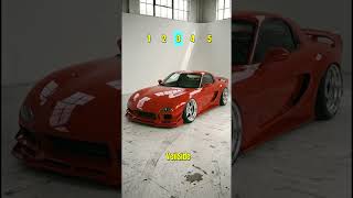 5 iconic mazda rx-7 bodykit #mazdarx7 #shorts